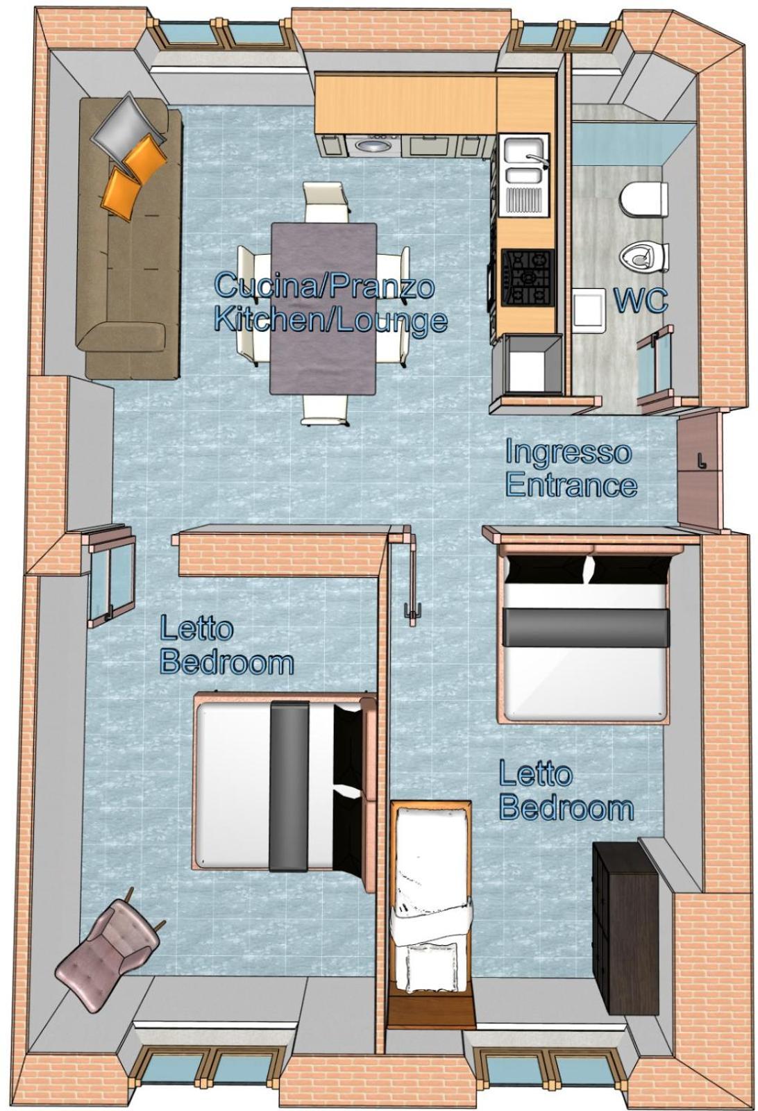 Appartamento Via Grandi - Free Gated Parking - 5 Minutes From Center Lucca Exterior foto